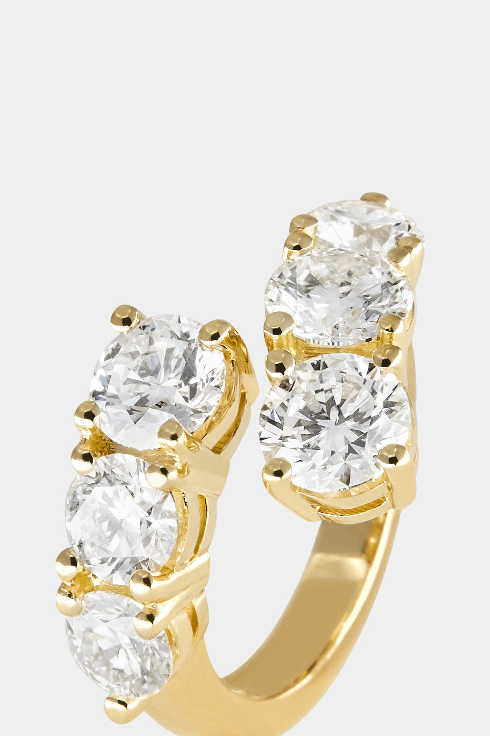 Diamond Wrap Ring | 18K Gold| Natasha Schweitzer