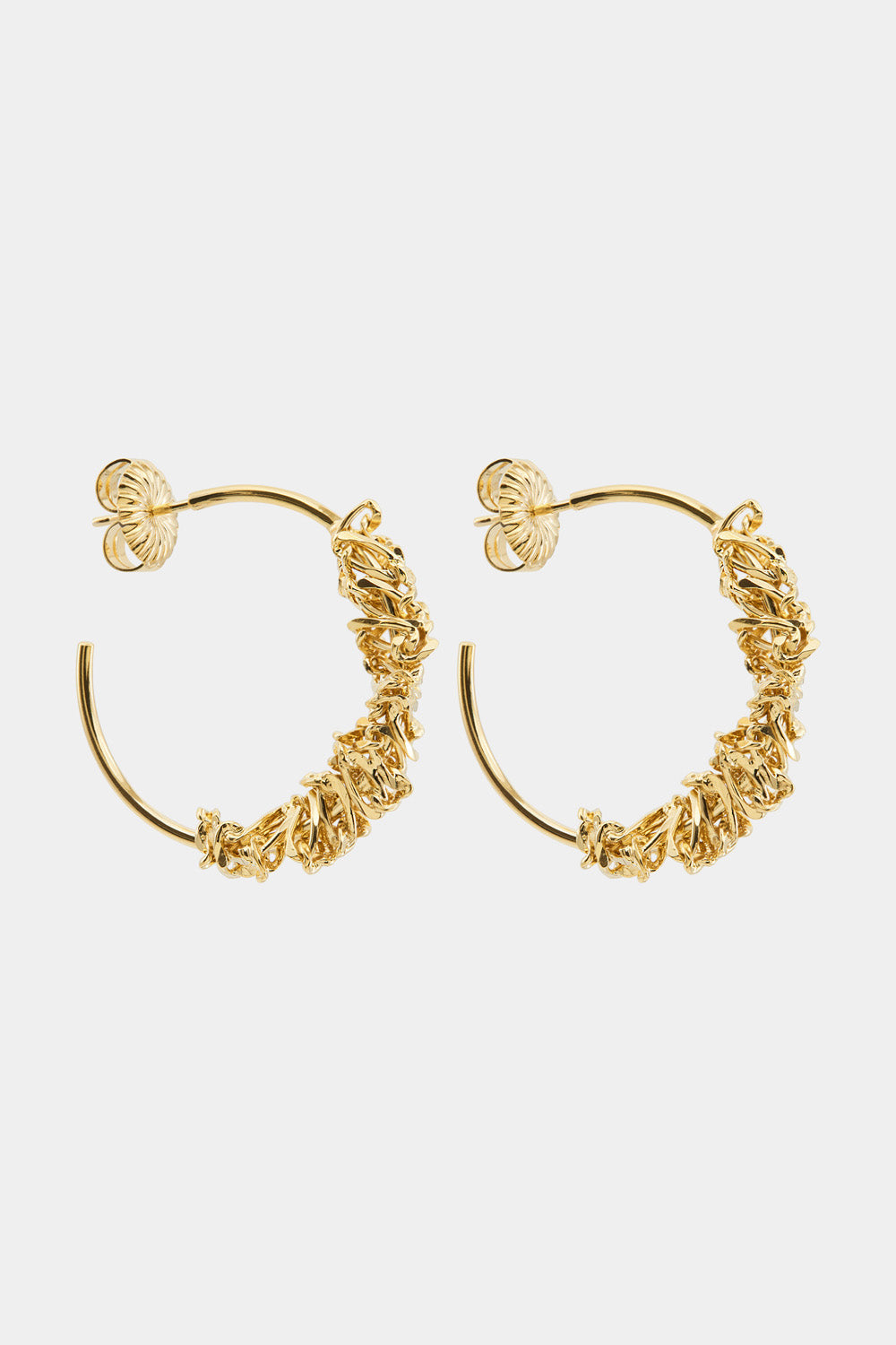 Rachael Hoops | Gold Plated