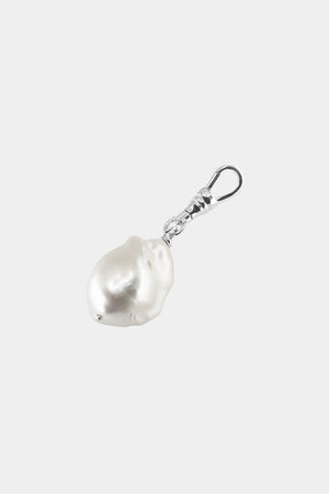 Baroque Pearl Attachment | Silver | Natasha Schweitzer