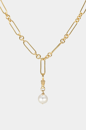 Round Pearl Attachment | 9K Yellow Gold | Natasha Schweitzer
