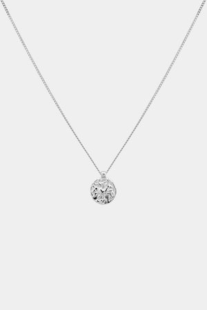Mini Coin Necklace | Silver | Natasha Schweitzer
