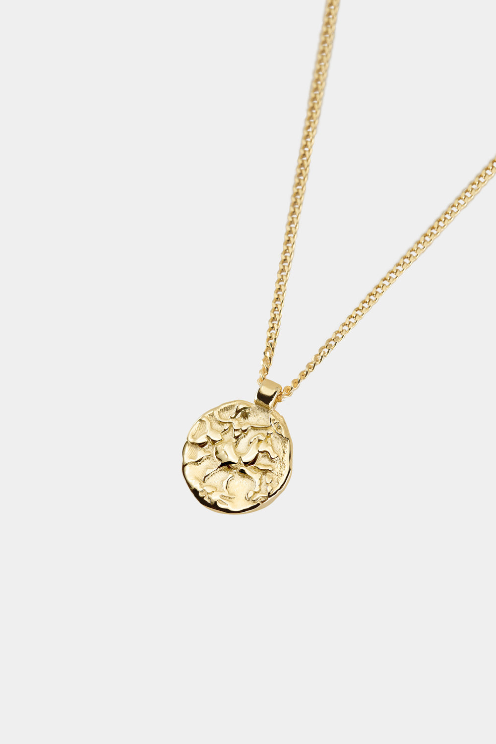 Mini Coin Necklace | 9K Yellow Gold| Natasha Schweitzer