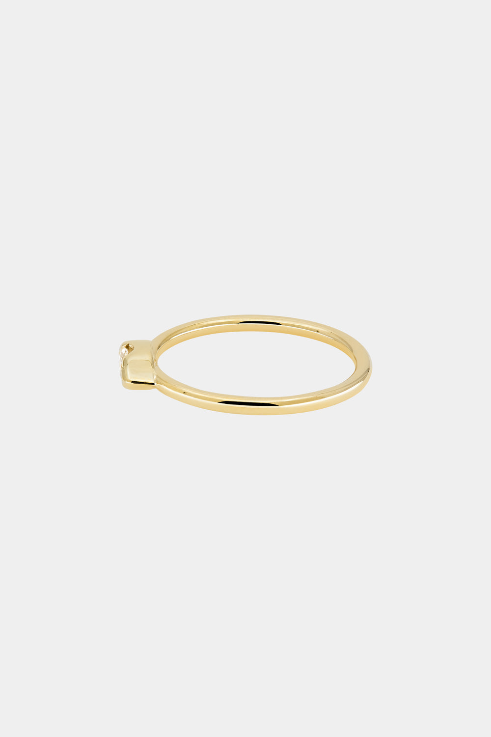 Mini Marquise Diamond Ring | 9K Yellow Gold| Natasha Schweitzer