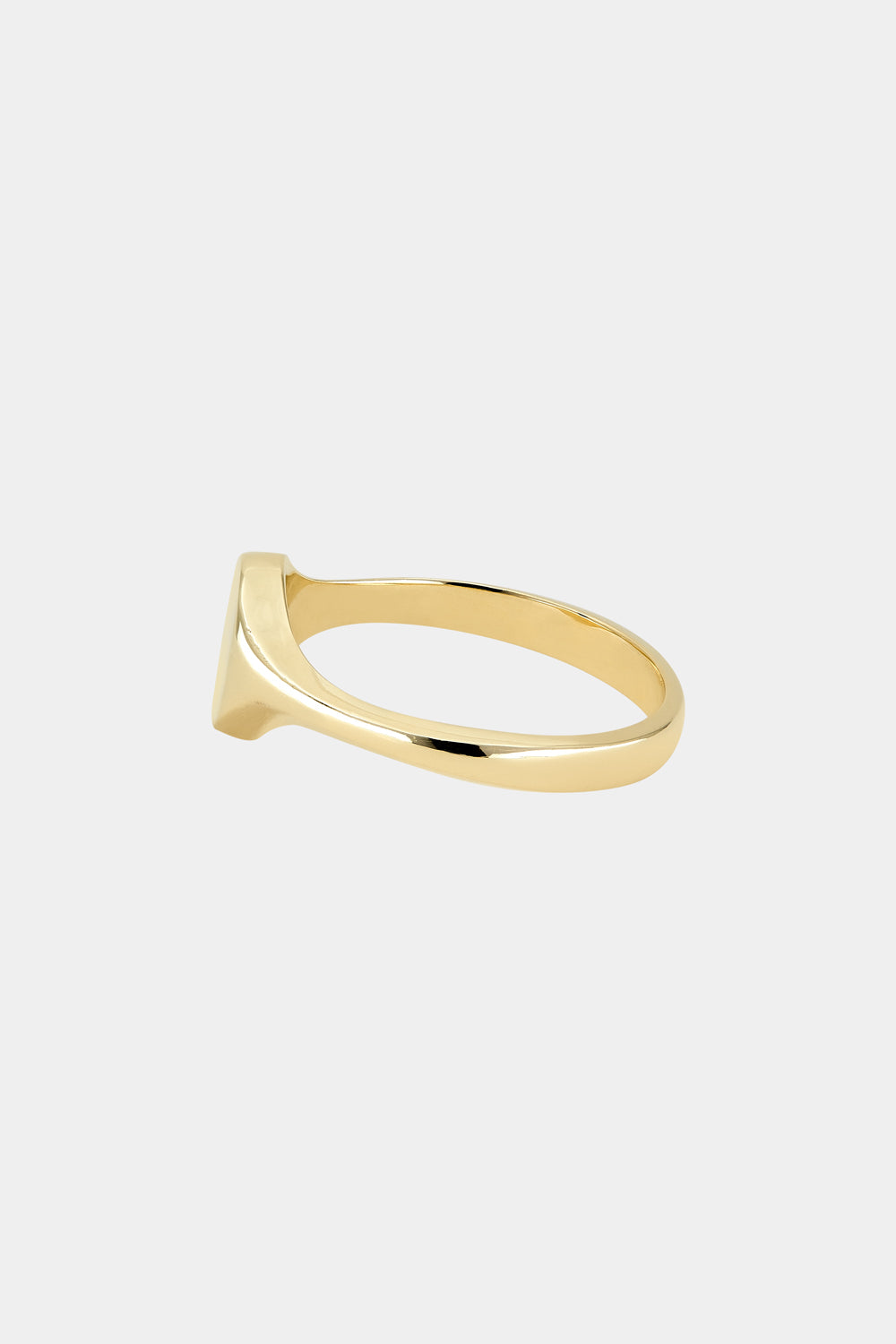 Mini Oval Signet Ring | Yellow Gold| Natasha Schweitzer