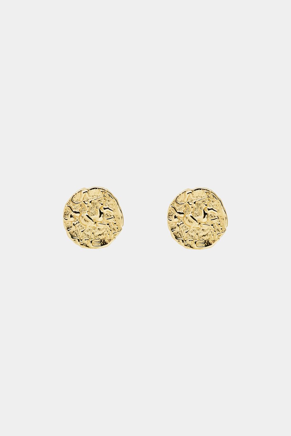 Coin Studs | 9K Yellow Gold