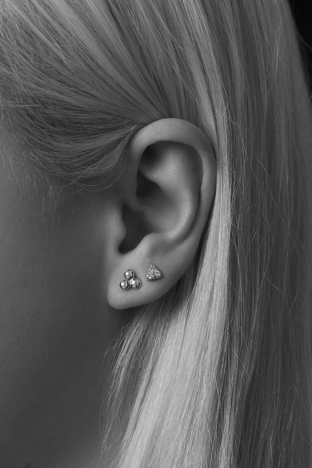 Trio Earrings | Silver| Natasha Schweitzer