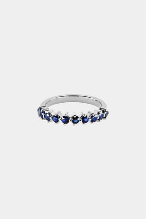 Sapphire Buttercup Ring | White Gold | Natasha Schweitzer