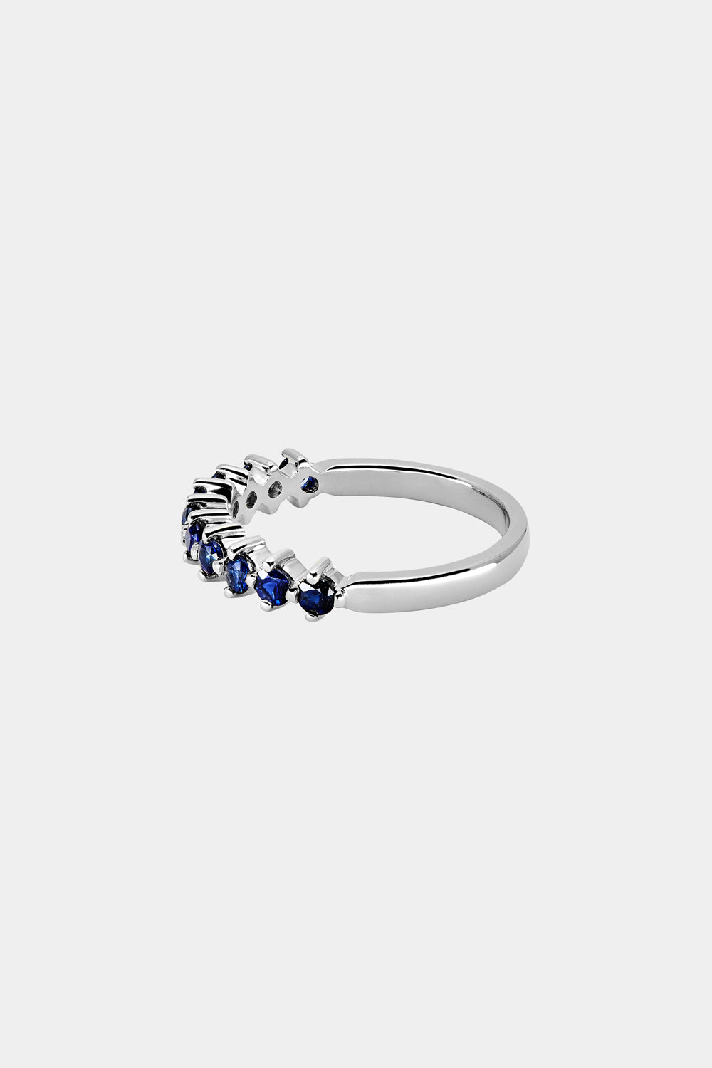 Sapphire Buttercup Ring | White Gold| Natasha Schweitzer