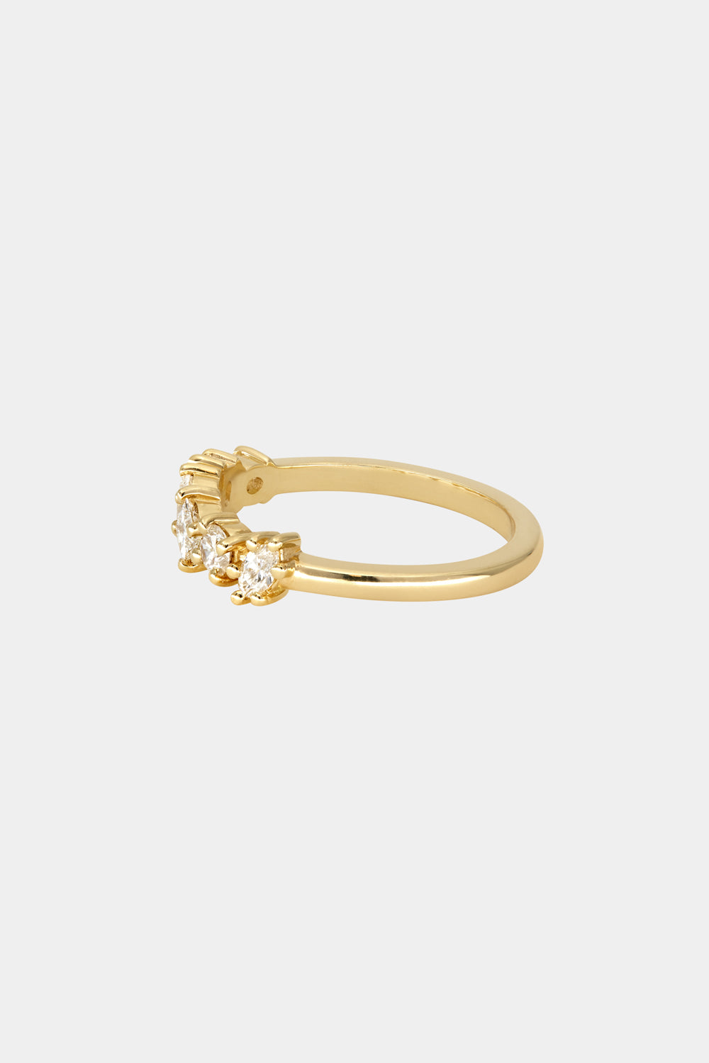 Scattered Diamond Ring | 18K Yellow Gold| Natasha Schweitzer