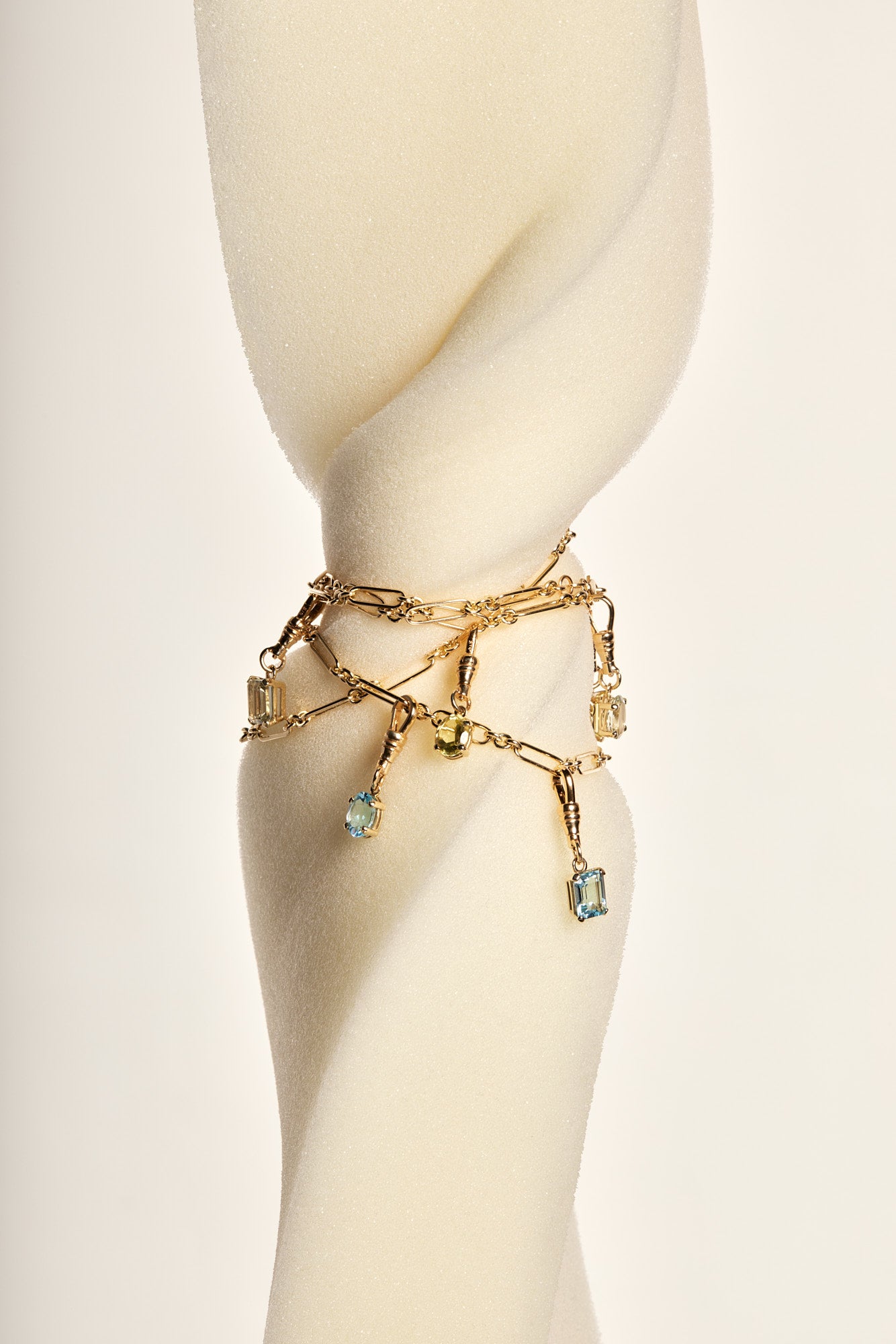 Oval Topaz Attachment | Silver
