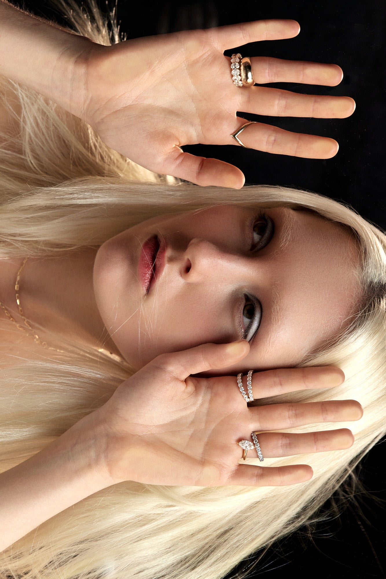 Double Band Georgie Ring | 18K Yellow Gold| Natasha Schweitzer