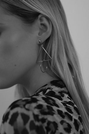 Alex Earrings | Silver | Natasha Schweitzer