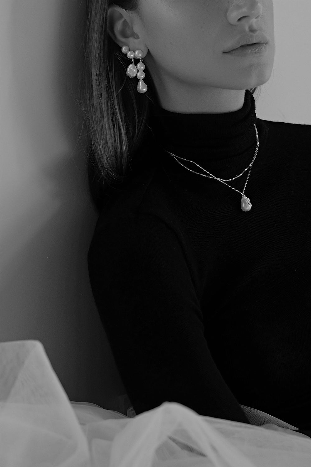 Mia Earrings | Silver| Natasha Schweitzer
