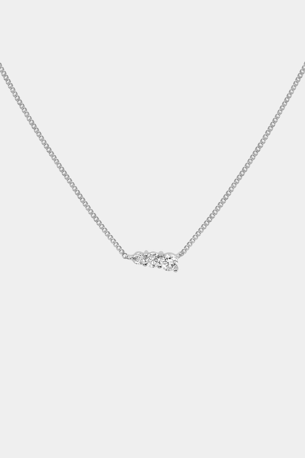 Aurora Necklace | White Gold
