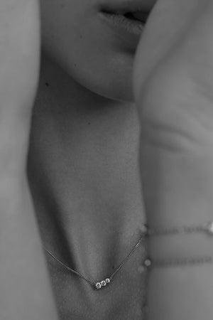 Aurora Necklace | 18K White Gold | Natasha Schweitzer