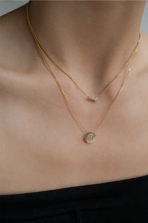 Aurora Necklace | 18K Yellow Gold | Natasha Schweitzer
