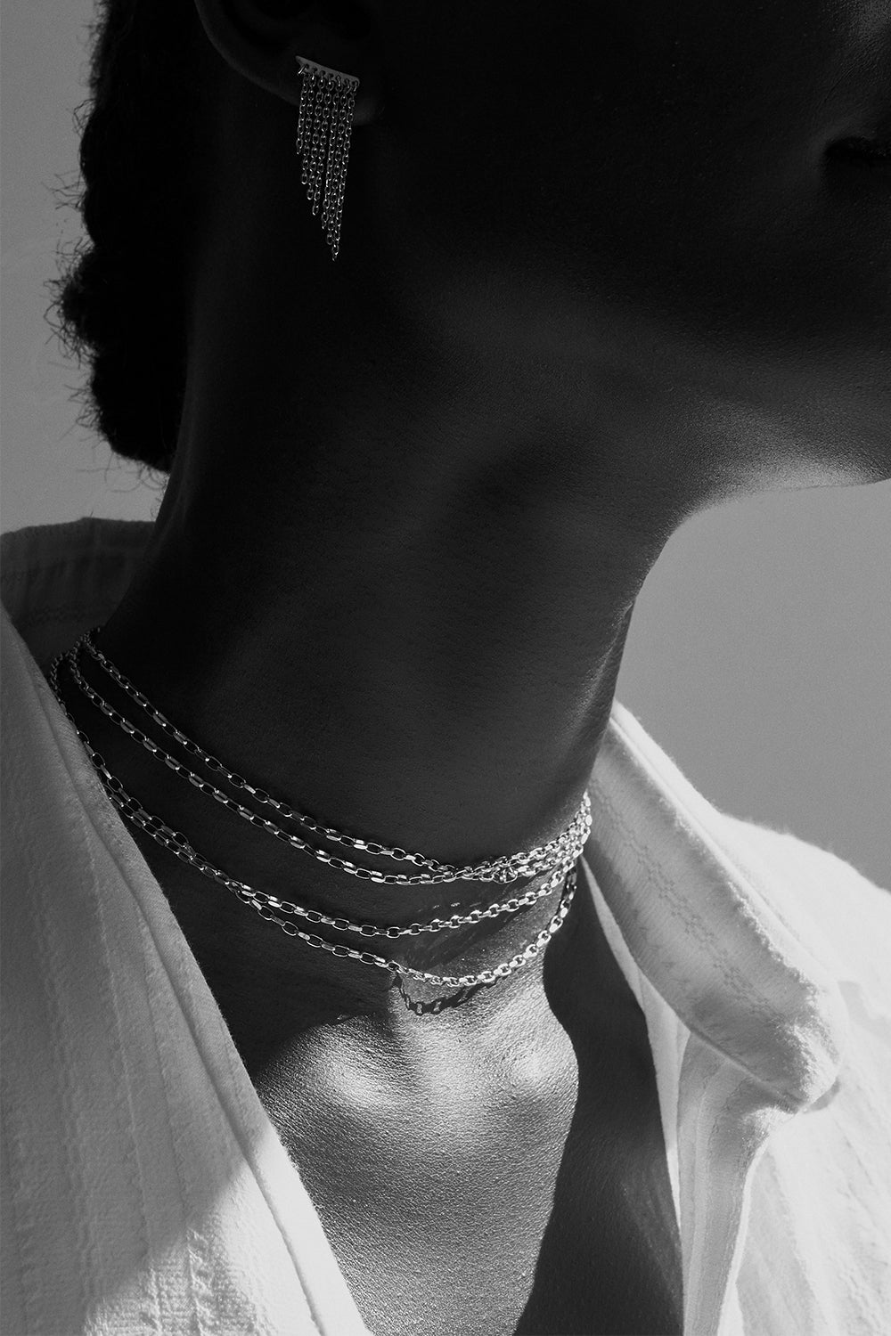 Bella Necklace | Silver