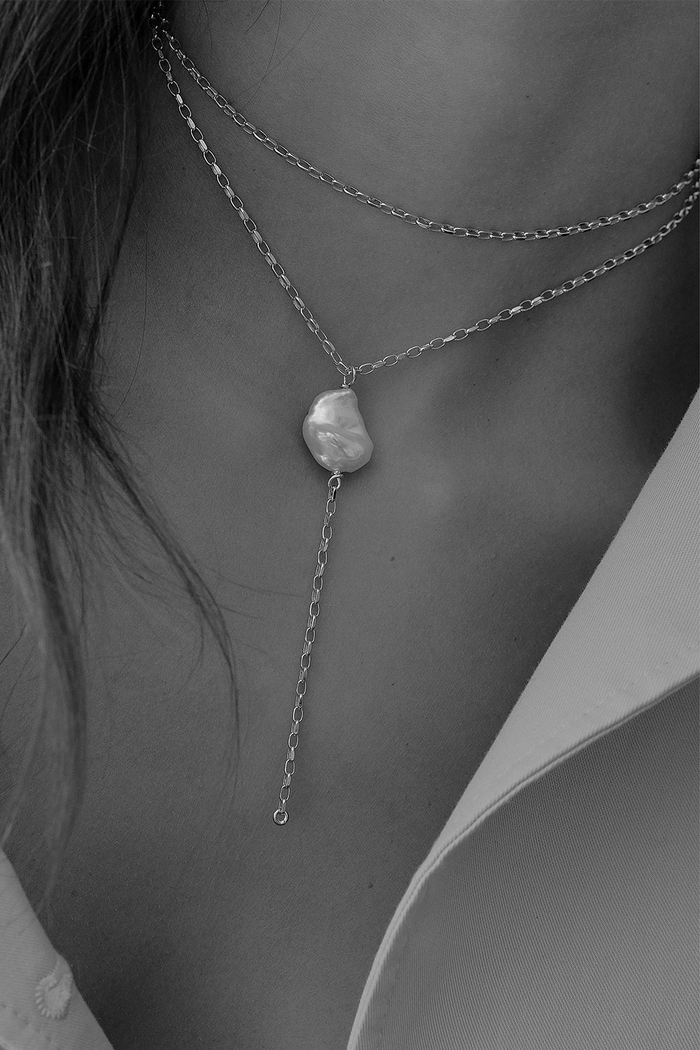 Bella Necklace | Silver| Natasha Schweitzer