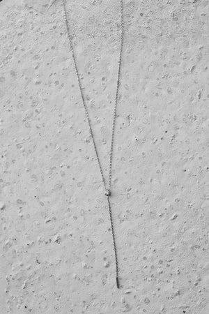 Diamond Lariat | 9K White Gold | Natasha Schweitzer