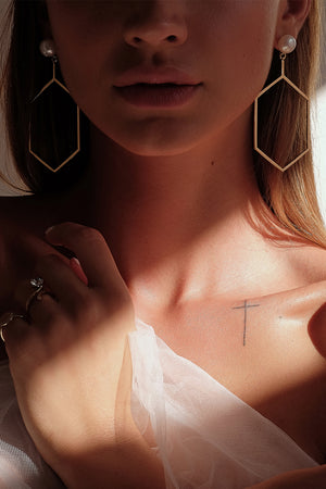Foxy Earrings | Gold Plated | Natasha Schweitzer