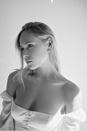 Jamie Earrings | Silver | Natasha Schweitzer