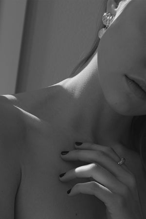 Jamie Pearl Earrings | Silver | Natasha Schweitzer