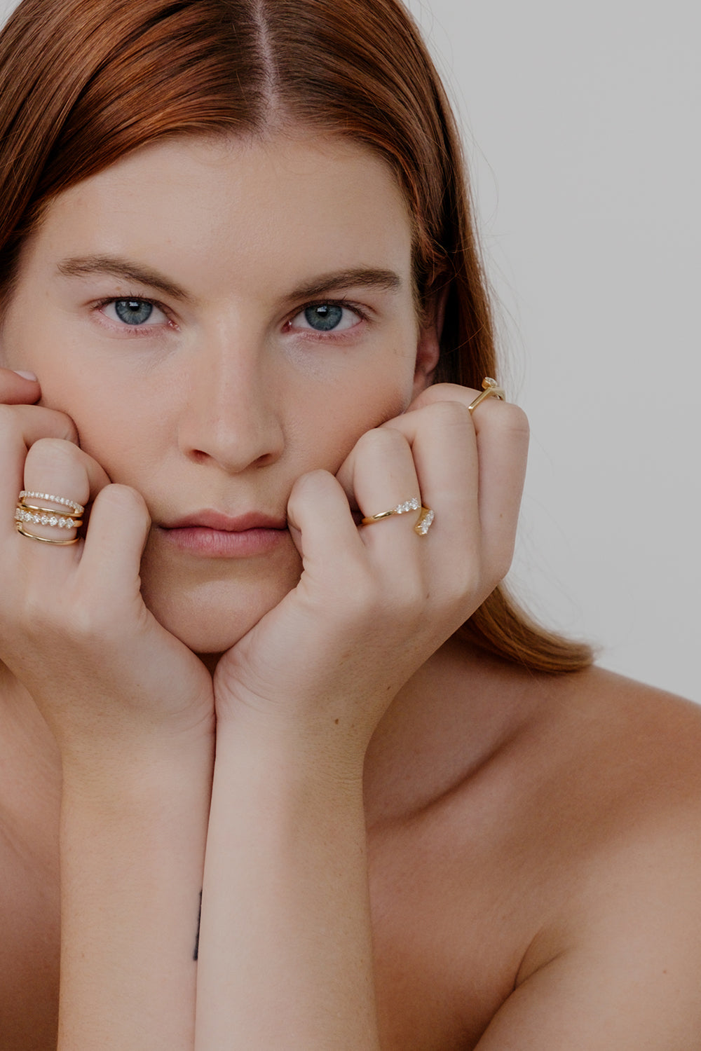 Janie Diamond Wrap Ring | Yellow Gold| Natasha Schweitzer