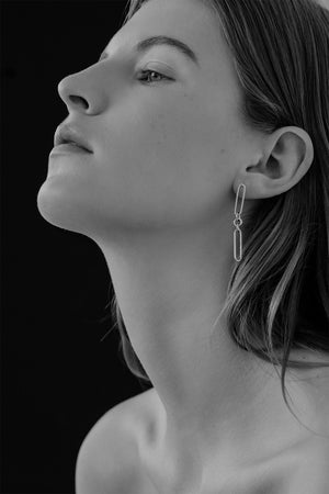 Lennox Earrings | Silver | Natasha Schweitzer