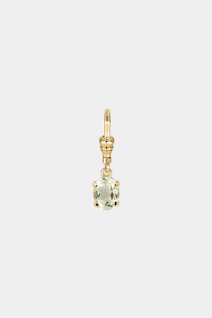 Oval Mint Quartz Attachment | 9K Yellow Gold | Natasha Schweitzer