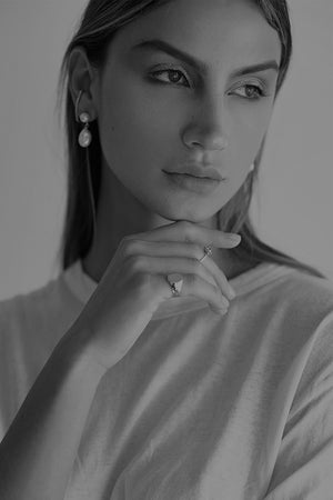 Mia Earrings | Silver | Natasha Schweitzer