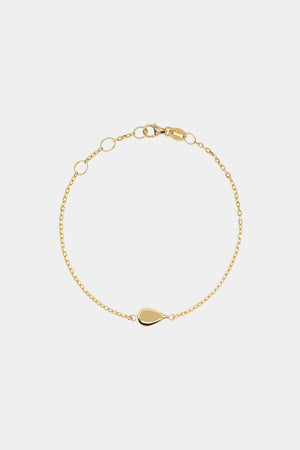 Pear Bracelet | 9K Yellow Gold | Natasha Schweitzer