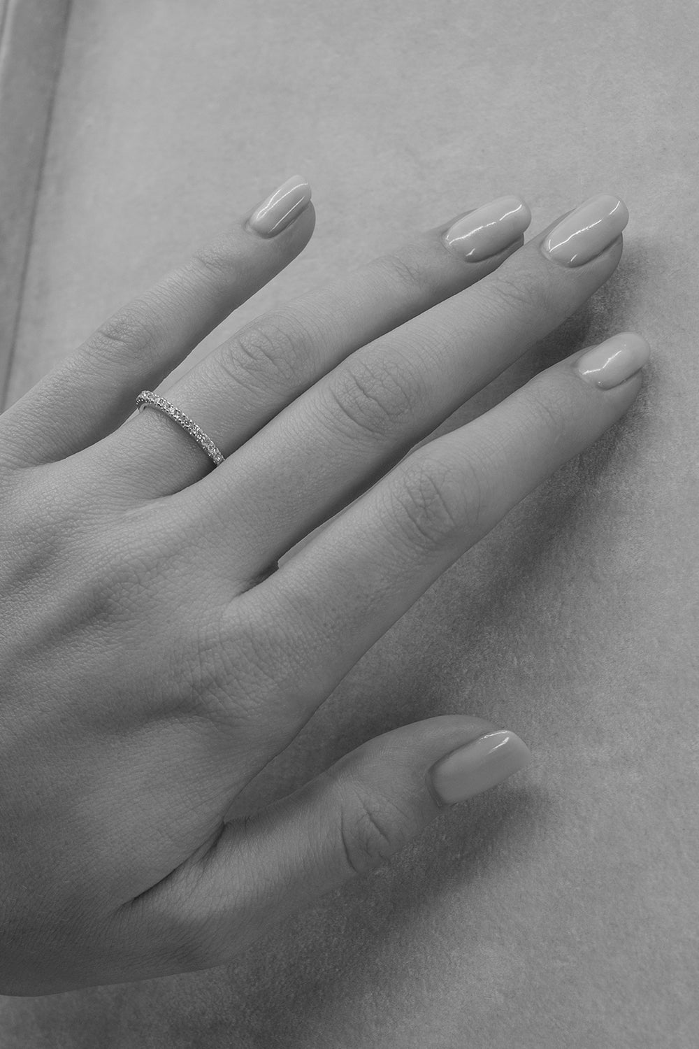 Harley Diamond Band | White Gold| Natasha Schweitzer