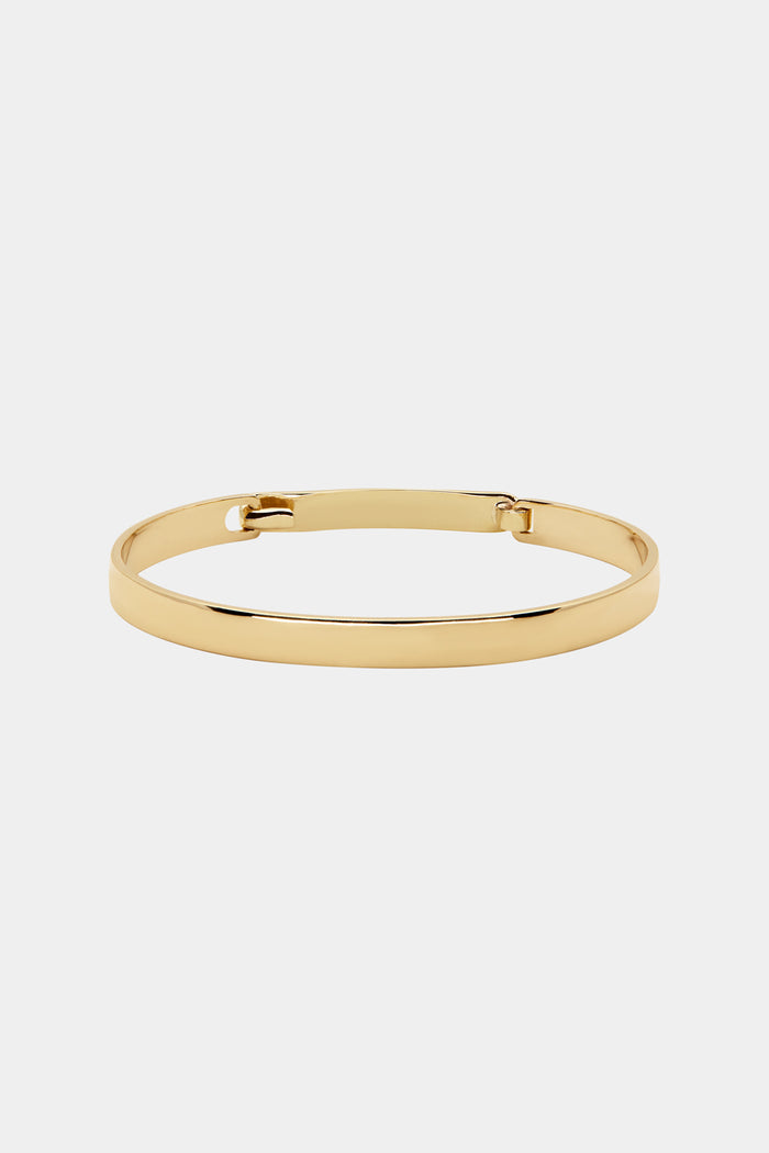 NATASHA SCHWEITZER | Bracelets | Tallows Bangle | 9K Yellow Gold ...