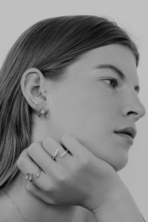 Tallows Earrings | Silver | Natasha Schweitzer