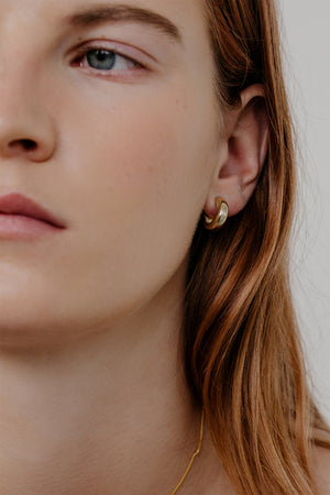 Tallows Earrings | 9K Yellow Gold | Natasha Schweitzer