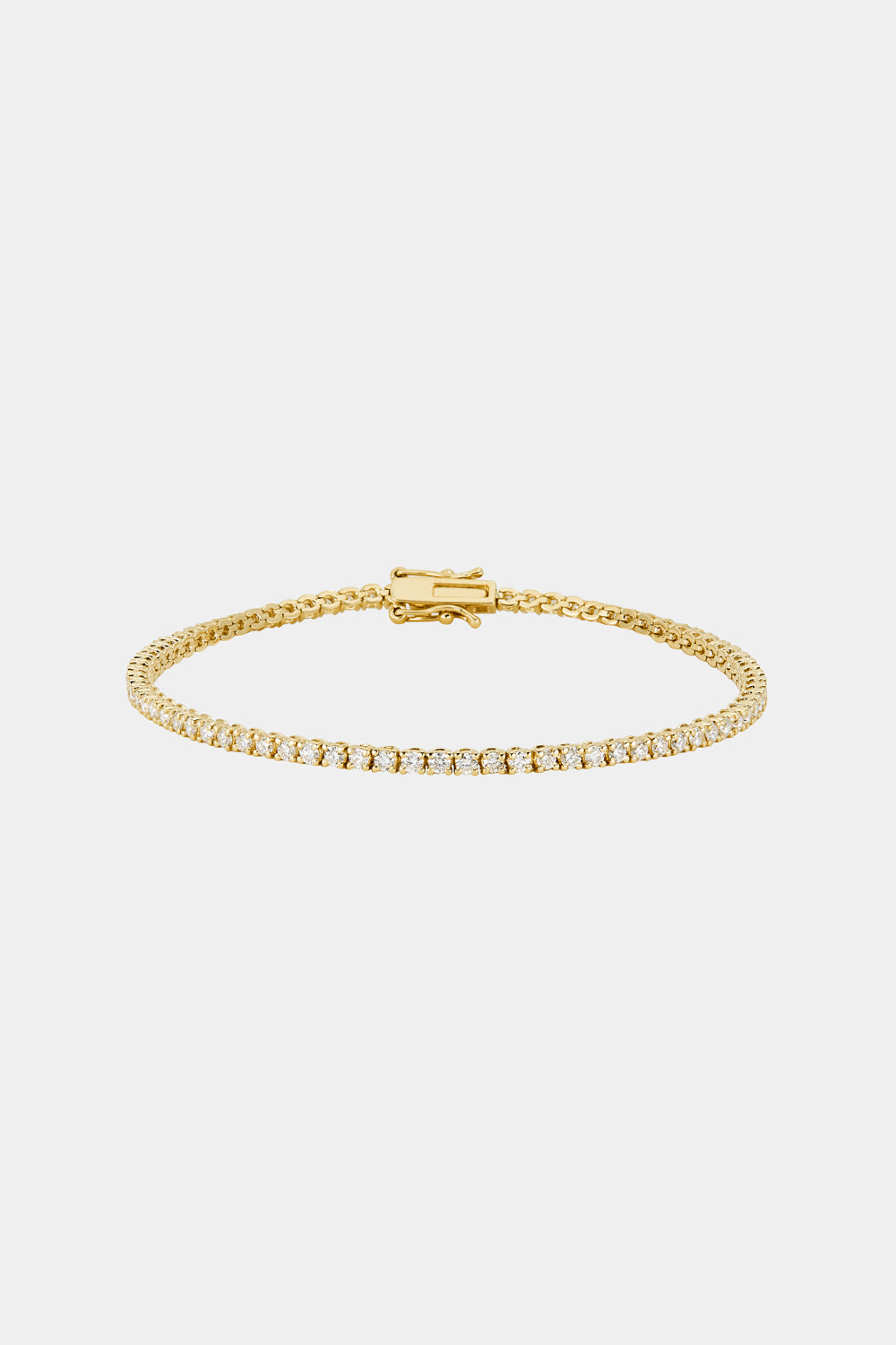 Tennis Bracelet .02ct | 18K Yellow Gold