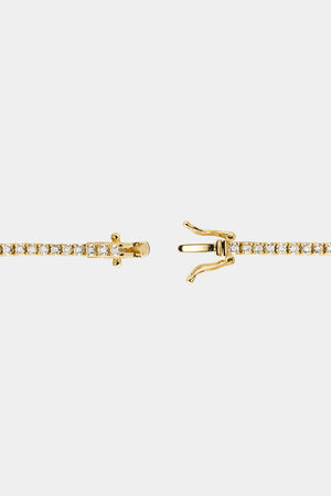 Tennis Bracelet .02ct | 18K Yellow Gold | Natasha Schweitzer