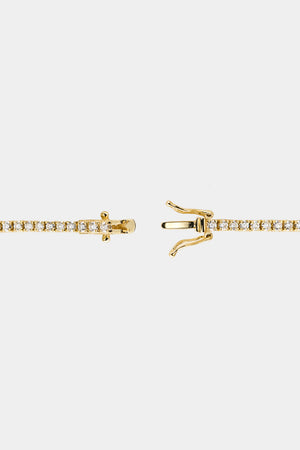 Tennis Bracelet 0.02ct | 18K Yellow Gold | Natasha Schweitzer