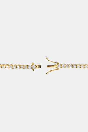 Tennis Bracelet .08ct | 18K Yellow Gold | Natasha Schweitzer