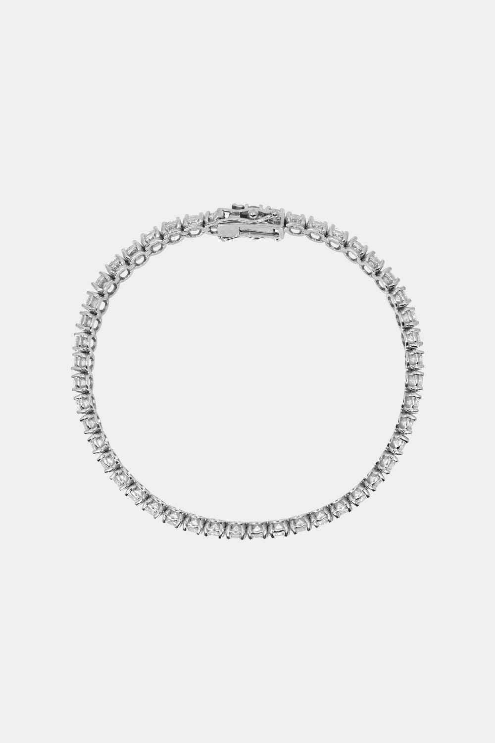 Tennis Bracelet .13ct | 18K White Gold| Natasha Schweitzer