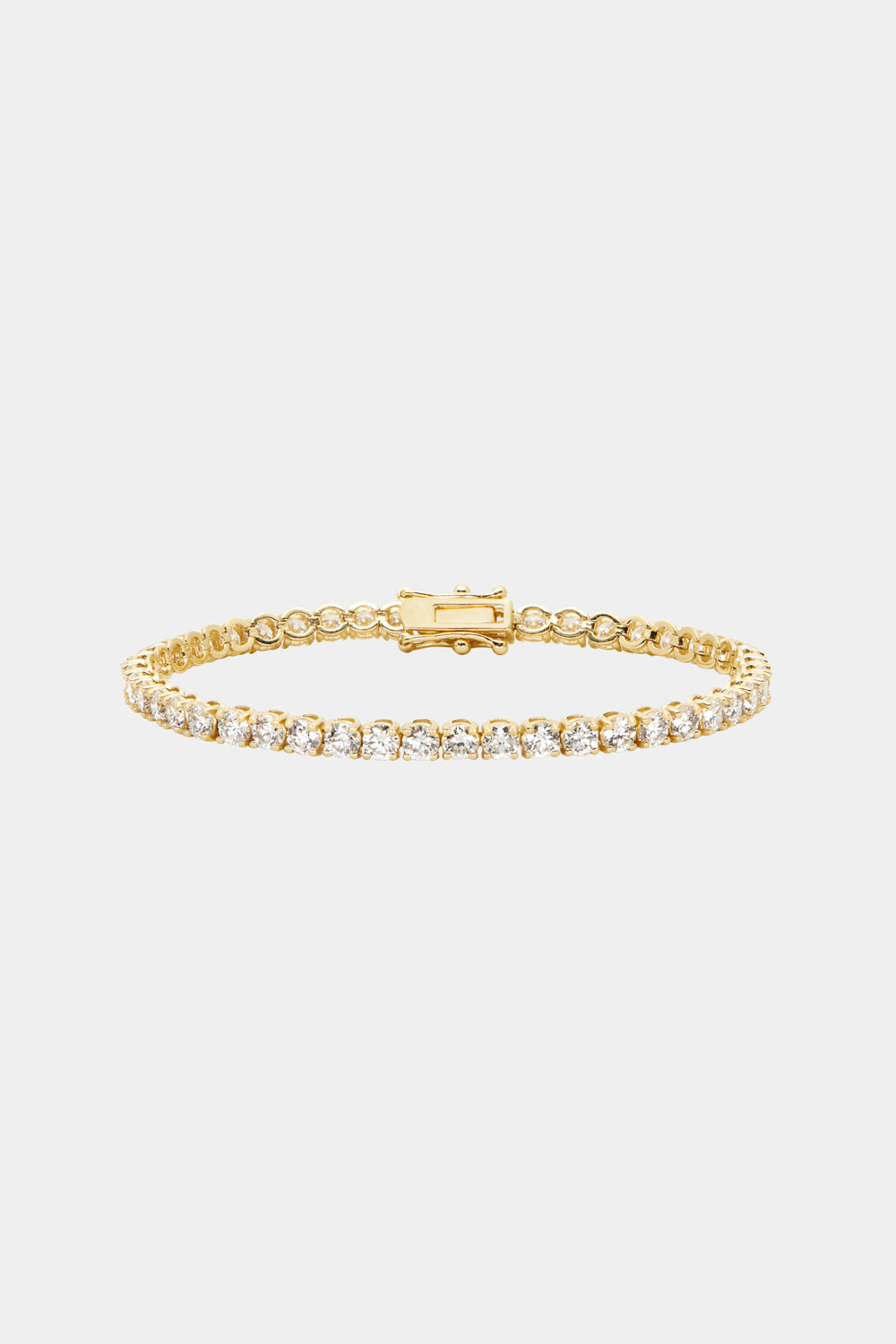 Tennis Bracelet .13ct | 18K Yellow Gold| Natasha Schweitzer