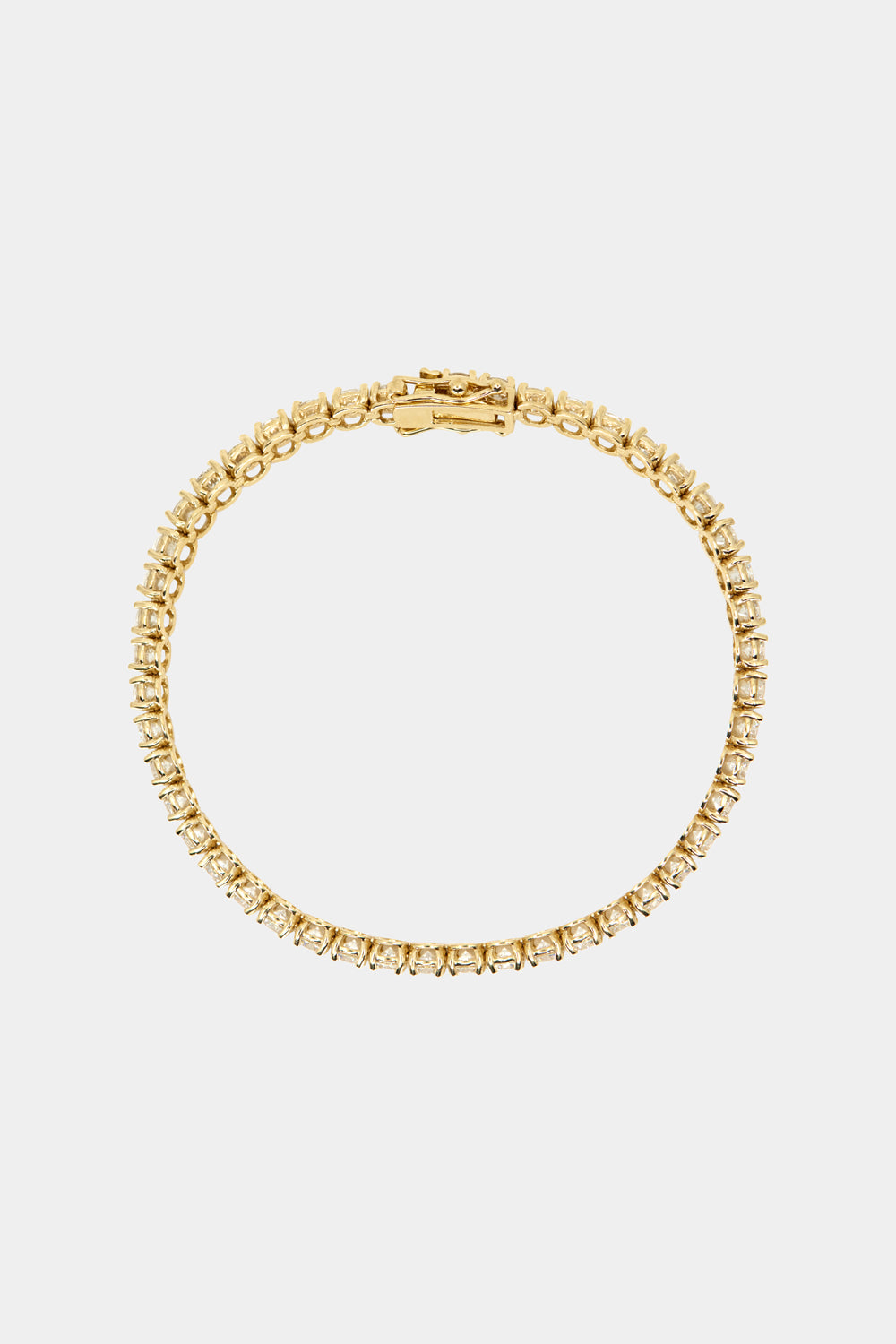 Tennis Bracelet .13ct | 18K Yellow Gold| Natasha Schweitzer