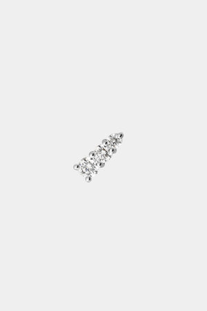 Aurora Stud | 18K White Gold | Natasha Schweitzer