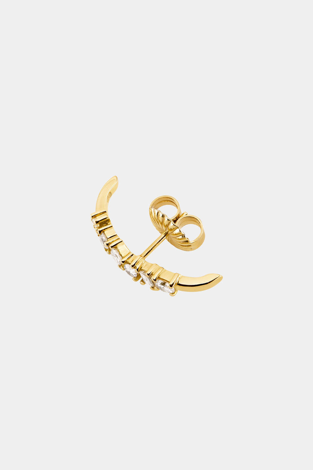 Scattered Diamond Earring | 18K Yellow Gold| Natasha Schweitzer