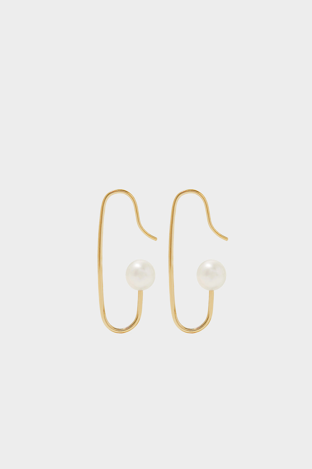 Mini Marion Pearl Earrings | 9K Yellow Gold