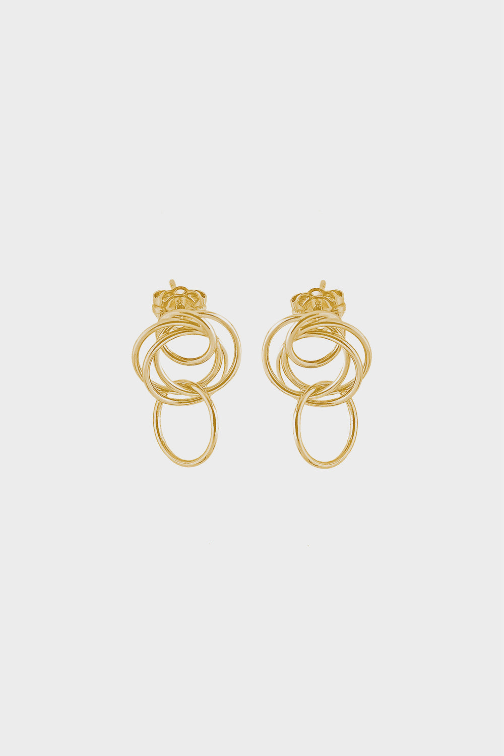 Mini Stevie Earrings | 9K Yellow Gold
