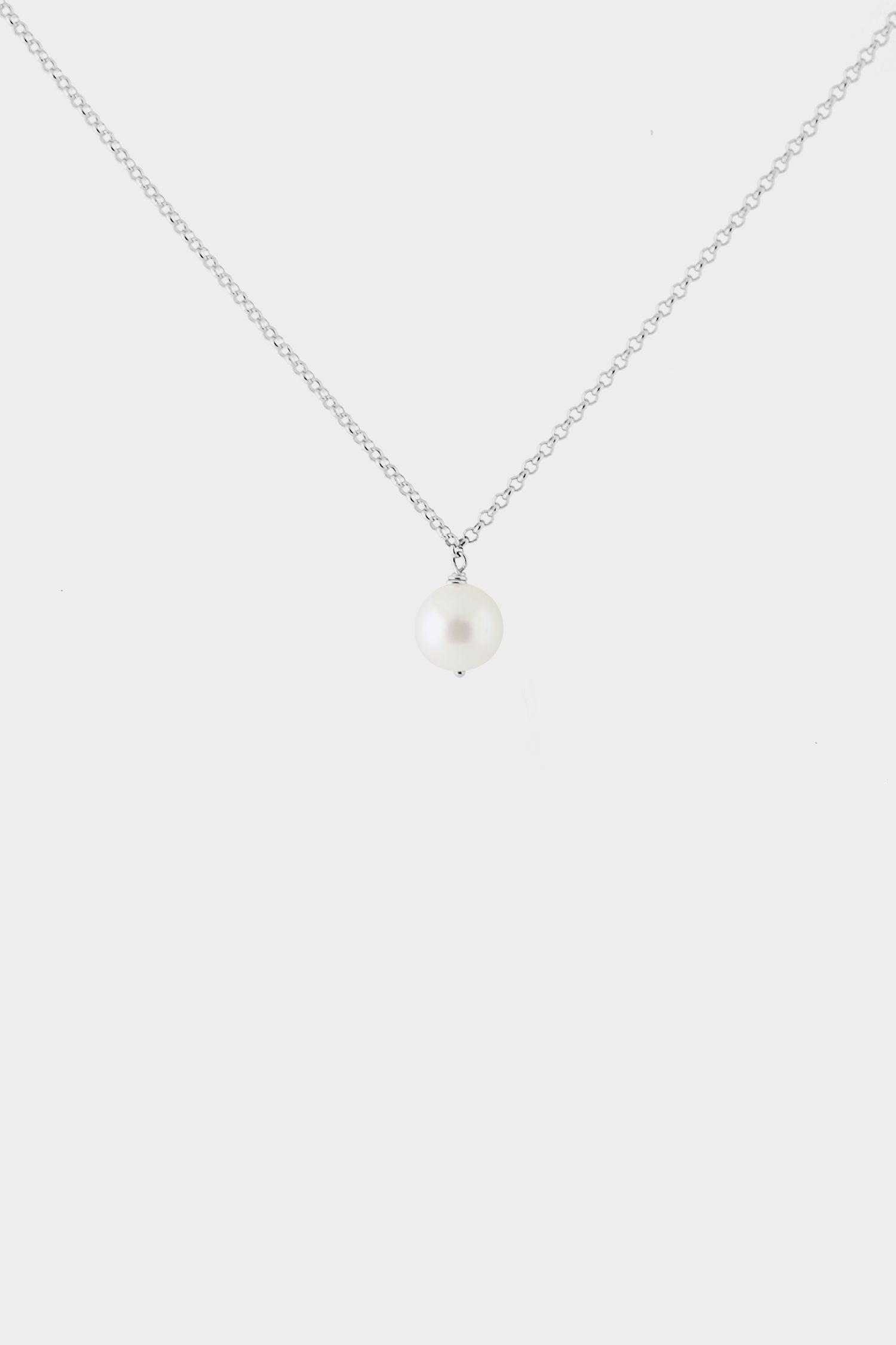 Round Pearl Choker | Silver| Natasha Schweitzer