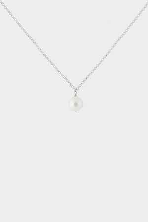 Round Pearl Choker | Silver | Natasha Schweitzer
